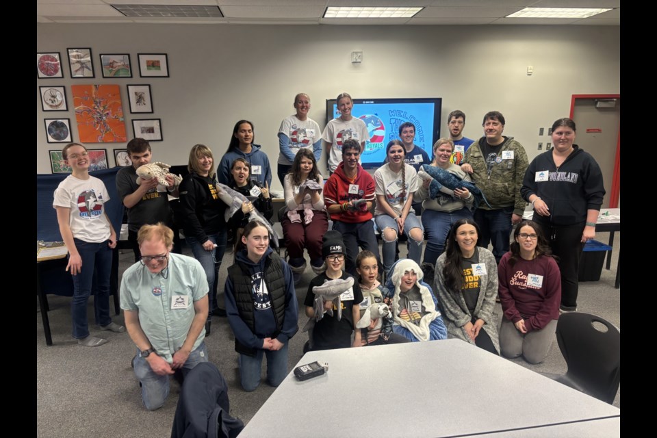On March 19, the Cold Lake High School (CLHS) Best Buddies program received a unique and educational presentation from the school's Envi-Royals Club as part of their Shark Ambassador program.  
