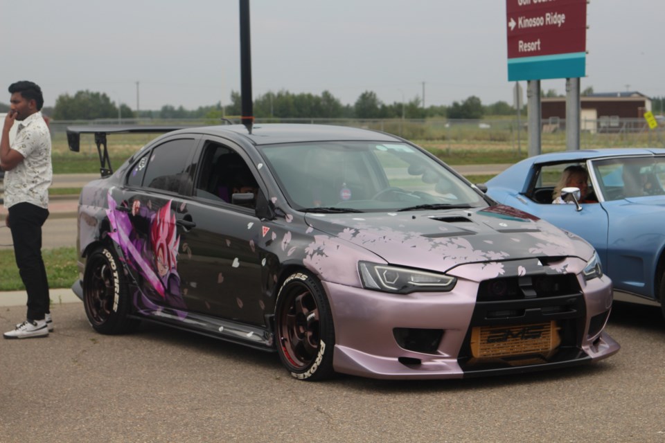 The Cold Lake Cruisers gathered at the GMC carwash for a teaser show of their car show that was held on Aug. 18. 