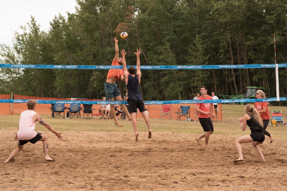 The Cabin Cup Invitational is a fundraiser beach volleyball tournament held in St. Lina on Aug. 5-7 for the Stollery Children's Hospital Foundation.