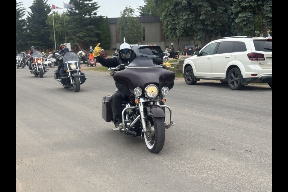 Lakeland Ride for Dad brought in riders from all over the province to help fundraise money for prostate cancer.

Photo: Chantel Downes 
