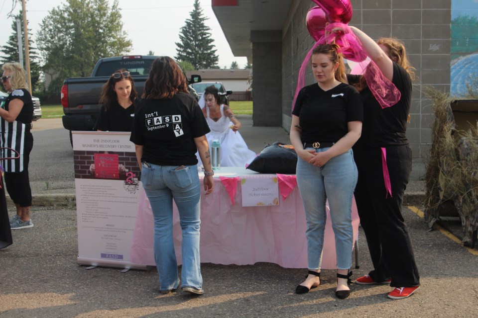 The 2nd floor women's recovery centre for Lakeland FASD were one of the contestants at the barbecue and mocktail challenge that dressed up.