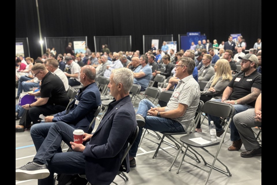Over 200 people came to the recruitment event for the Future Fighter Capability Project.

Photo: Chantel Downes