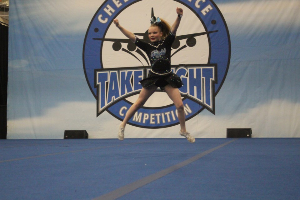 Cold Lake Flight Athletics kicked off the action Saturday morning at the Take Flight Cheer and Dance Championship at the Energy Centre.