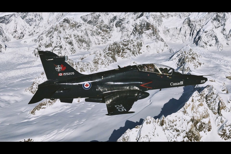 The CT-155 Hawk is used to train pilots for front-line fighter aircraft. / Image courtesy Government of Canada