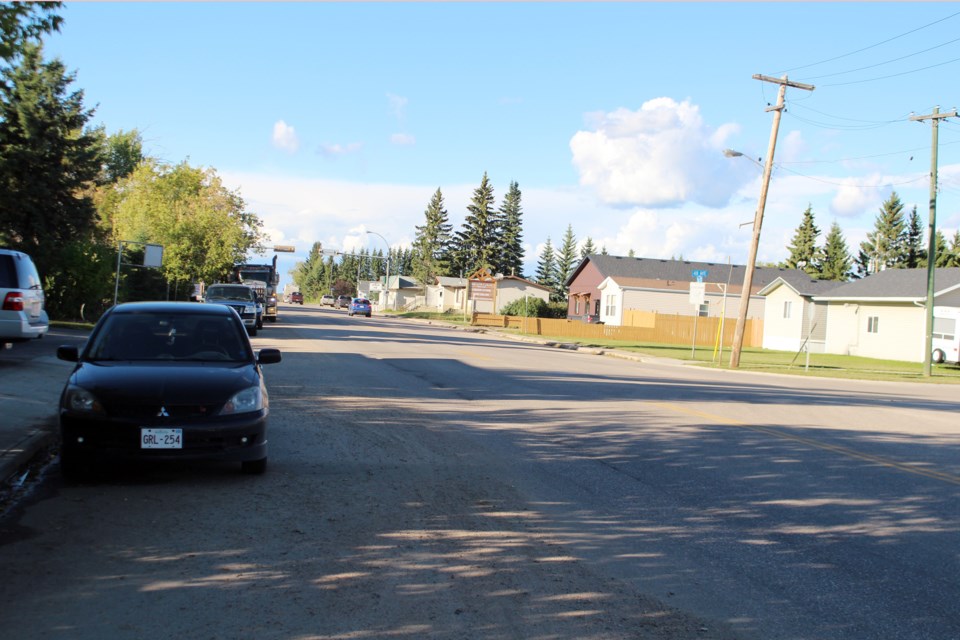 MD of Bonnyville council discussed five projects to be done on the roads in Ardmore during their Sept. 2 committee meeting, including main street. Photo by Robynne Henry. 