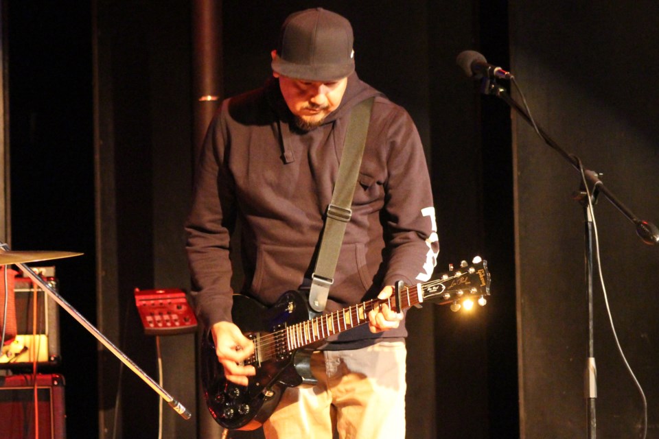 Shaun Anderson kicked off the performances for the evening. Photo by Robynne Henry. 