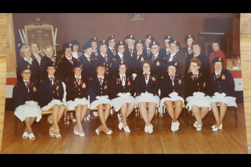 The 1984-85 Lac La Biche Ladies Auxiliary.          Image: Wardene Whitford 

