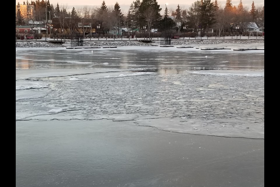 A view of the Cold Lake Marina, Dec. 28, 2023. Tanya Boudreau photo