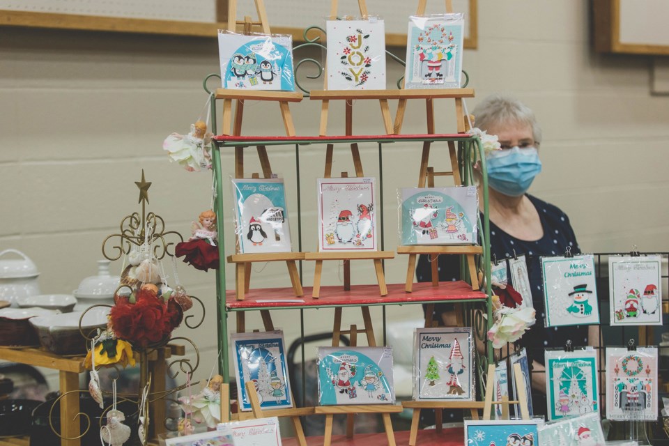 The annual Christmas craft sale hosted by the St. Paul Visual Arts Centre was held on Dec. 4.