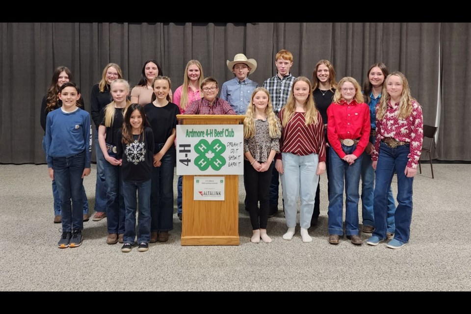 The Ardmore 4-H Beef Club held its annual Communication Day event on Feb. 25, in Cold Lake.