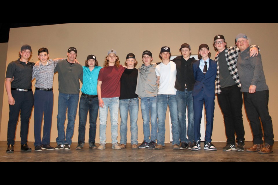 This year’s Elk Point U 18 Avalanche were coached by Darren Morton, Shaun Pavoll and Robyn Moroziuk, and managed by Melissa Rogal.
Vicki Brooker photo