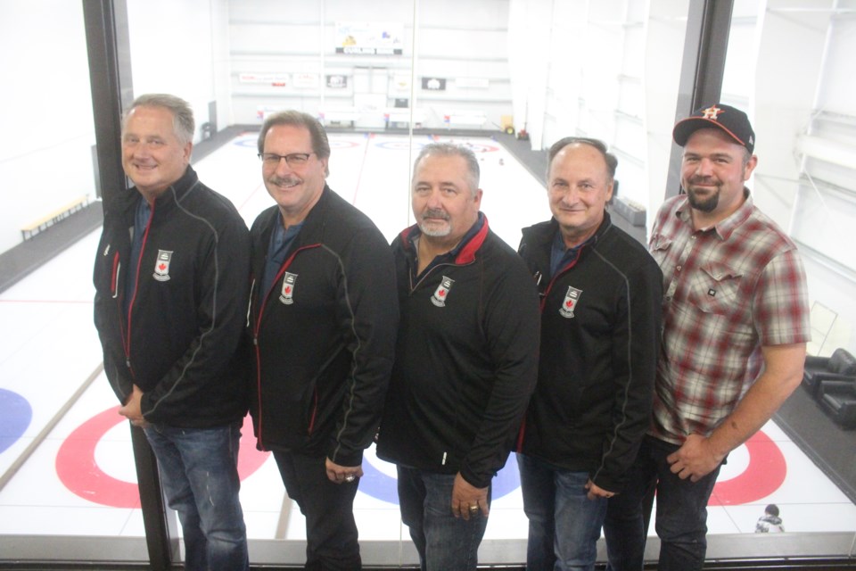 The 2022 World Champion senior men's curling team are based out of the Lac La Biche Curling Club. Wade White, Dan Holowaychuk, George White and Barry Chwedoruk have been advocates of the sport globally, and in the team's home community, says Lac La Biche Curling Club president Dylan Maskalyk (far right)