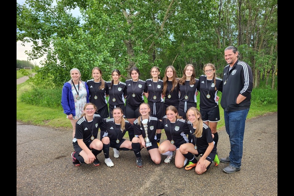 U17 Bonnyville girls - gold