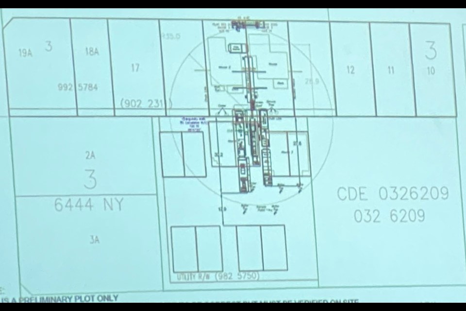 The large machinery involved in fixing the orphan well leaking methane in a Bonnyville suburb would require the demolition of surrounding homes.  