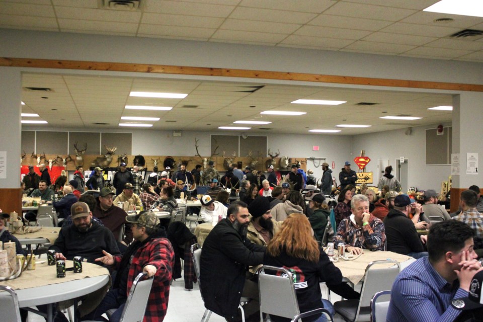 The Cherry Grove Big Buck night had 52 heads submitted for their antler scoring event.