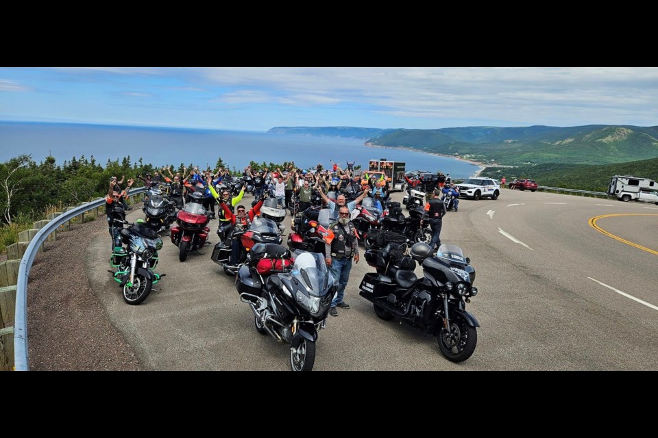 The Rolling Barrage on their Nova Scotia leg of the Journey.