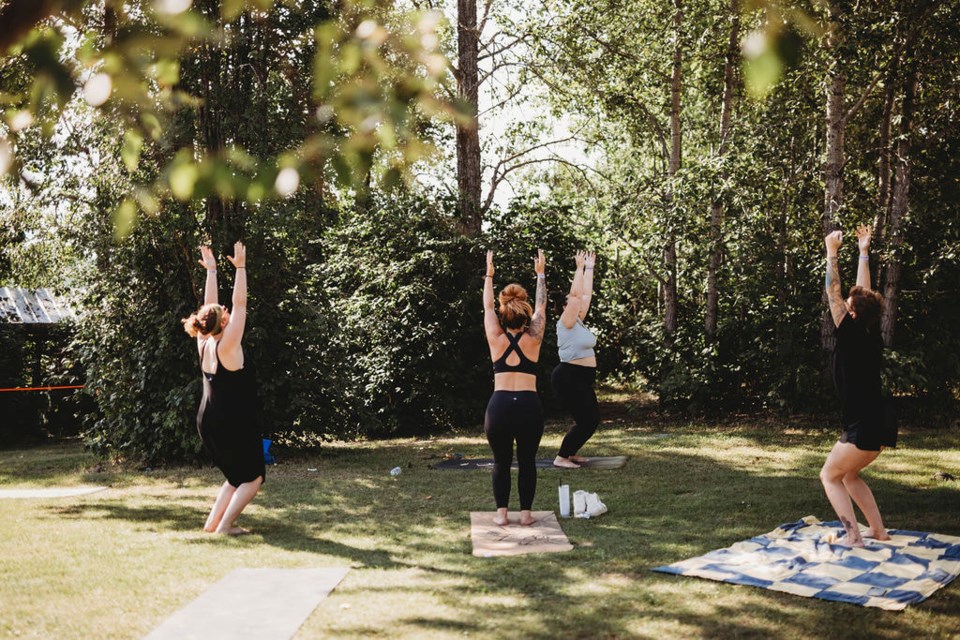 The Summer Rush Festival has may health and wellness offerings along with great music.
