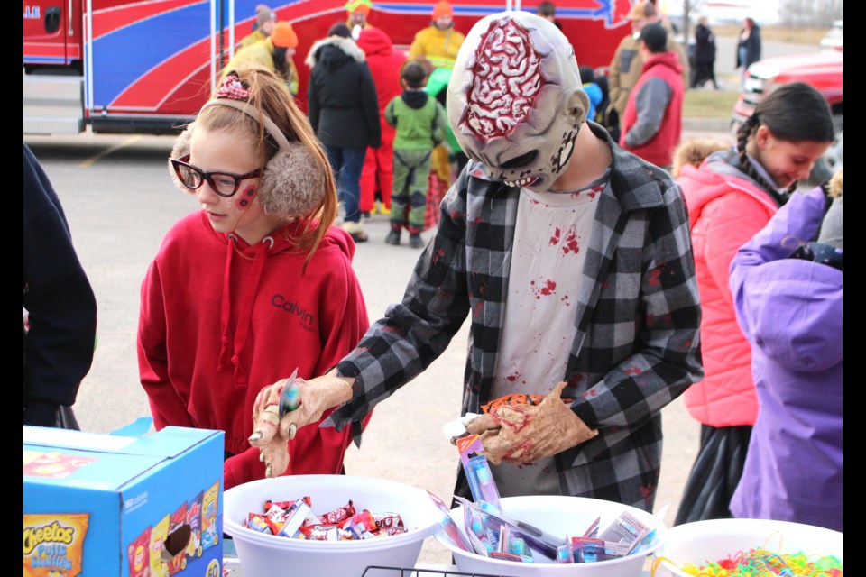 Halloween in Bonnyville, 2023.