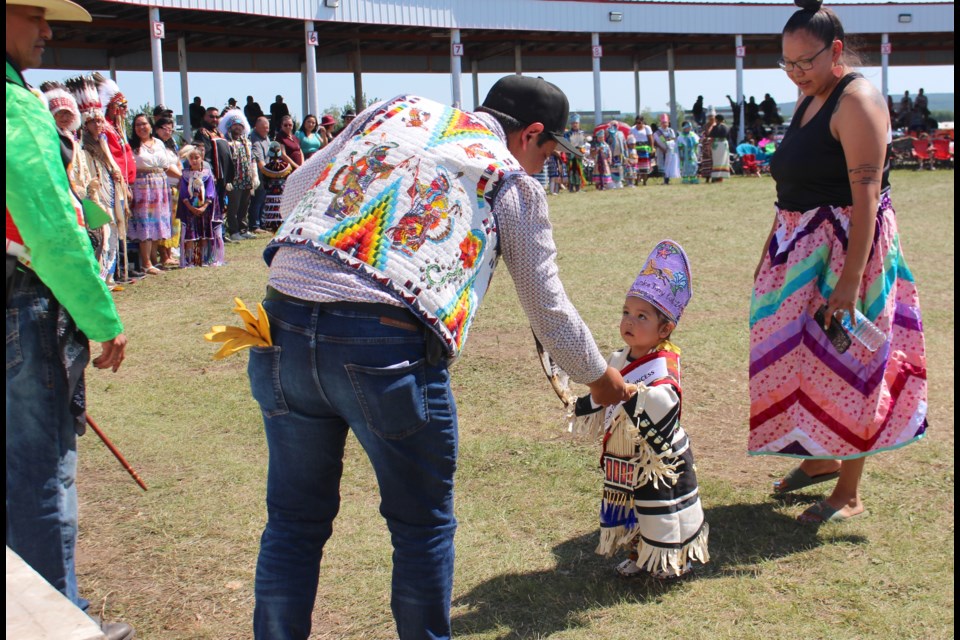 Kehewin Powwow 2023. Grand entry on July 30, 2023.