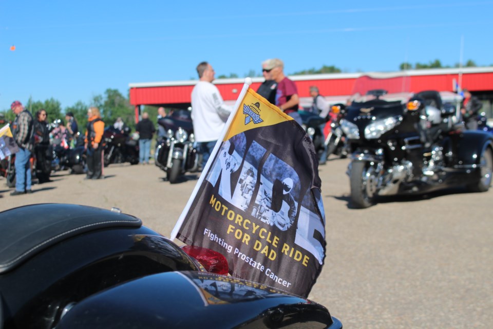 Lakeland Ride for Dad started off at the Cherry Grove Community Hall. June 17, 2023.