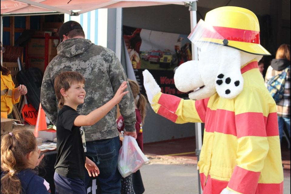 The community turned up for Bonnyville Regional Fire Authority's annual open house at Station 1 Bonnyville. Each year the event take place during Fire Prevention Week.