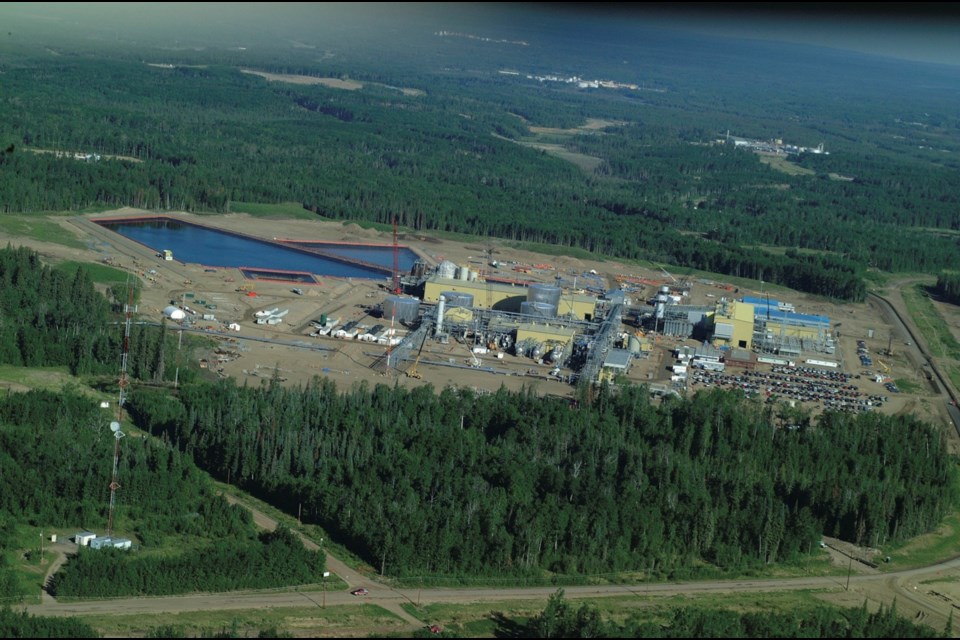 An aerial view of the Imperial Oil's Cold Lake Mahkeses Plant. The next addition that would be made was the construction of the Nabiye Plant in 2015. 