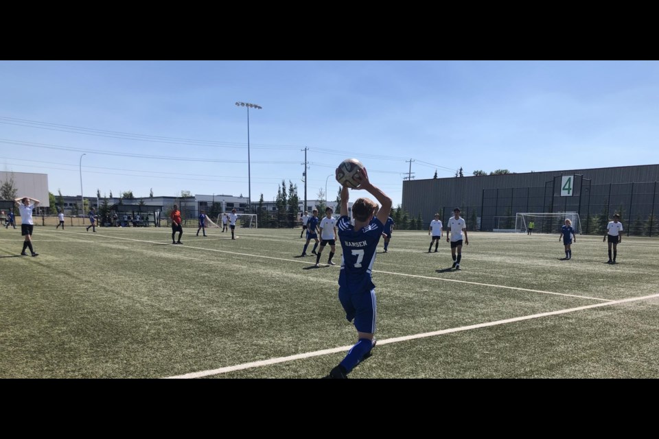 The Lakeland FC U15 Boys team attended the Alberta Soccer Provincials Tournament in Calgary from Aug. 12-14. The team came up short in the bronze medal match on Sunday.