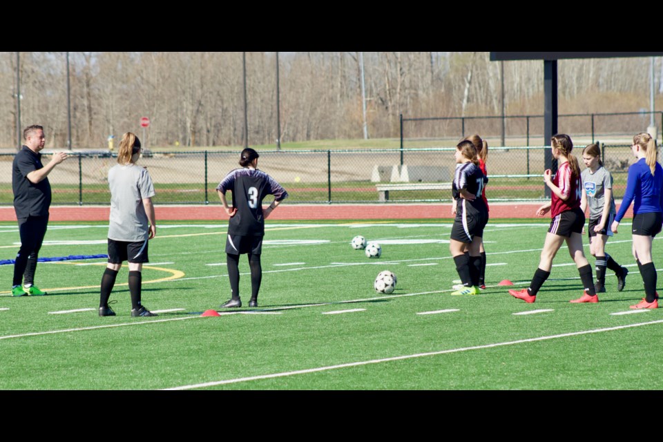 A handful of invested youth ready for professional training had an opportunity to learn from professional coaches during a recent free clinical ID program for Lakeland youth.