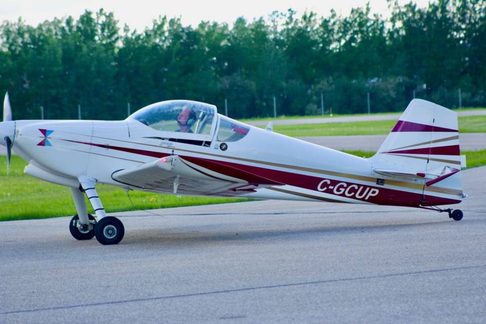 It was long trip for the handful of pilots and passengers a part of the Canada-wide Give Hope Wings project. The group of five planes arrived at he Lac La Biche Airport on June 9 from B.C., before heading east the following day.