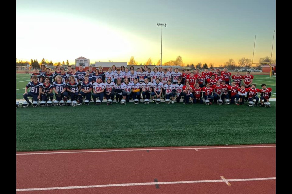 Featured from left to right are the Bonnyville Voyageurs, the Bantam Bonnyville Bandits and the Peewee Bonnyville Renegades. 