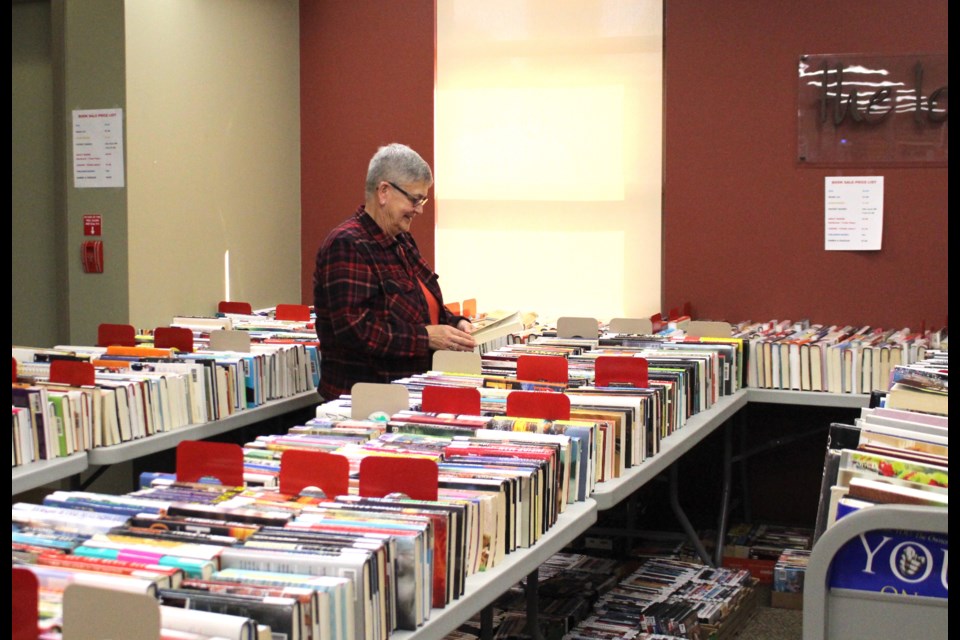 Bonnyville Municipal Library's spring Used Book Sale.