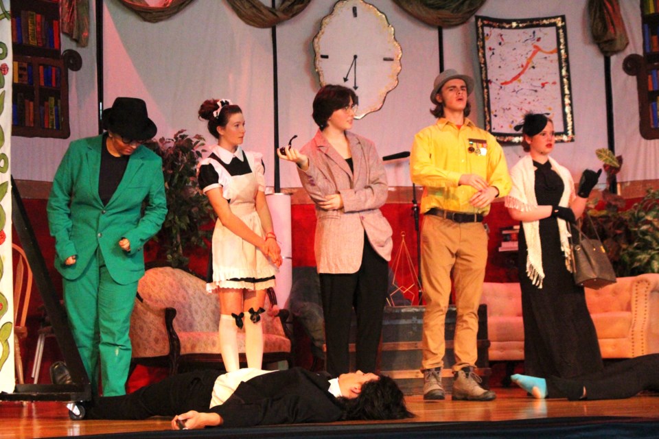 Who shot Carter Cain? Was it Mr. Green, Yvette the maid, Professor Plum, Colonel Mustard or Mrs. White?