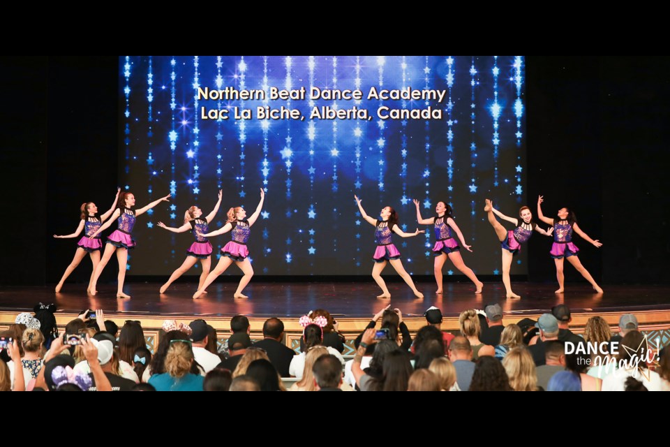 A handful of dancers from the Northern Beat Dance Academy in Lac La Biche participated in-a-once in a lifetime performance in Disneyland’s Dance the Magic parade and showcase on July 8 and 9.