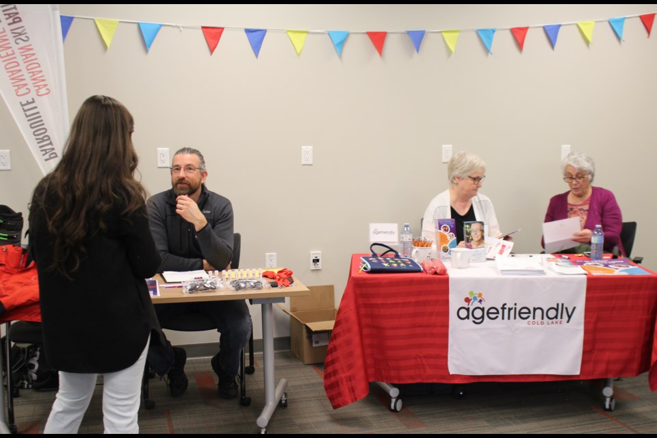 Community members looking to connect with a volunteer-based organizations flowed in and out of the Volunteer Fair held by the Cold Lake and District FCSS on April 21.