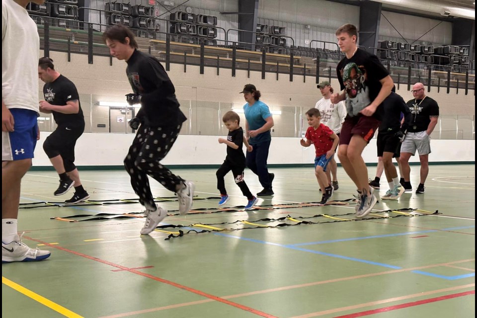 The Cold Lake Fighter Jets are preparing for the upcoming senior mens Alberta Football League with indoor training sessions at the Cold Lake Energy Centre. Anyone over 18 interested in joining the team is invited to attend upcoming training sessions and camps.