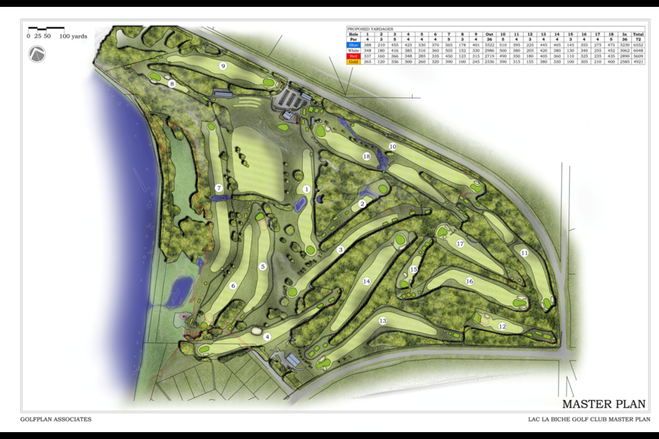  $4.5 million to be spent for upgrades over the next seven years on the Lac La Biche Golf and Country Club