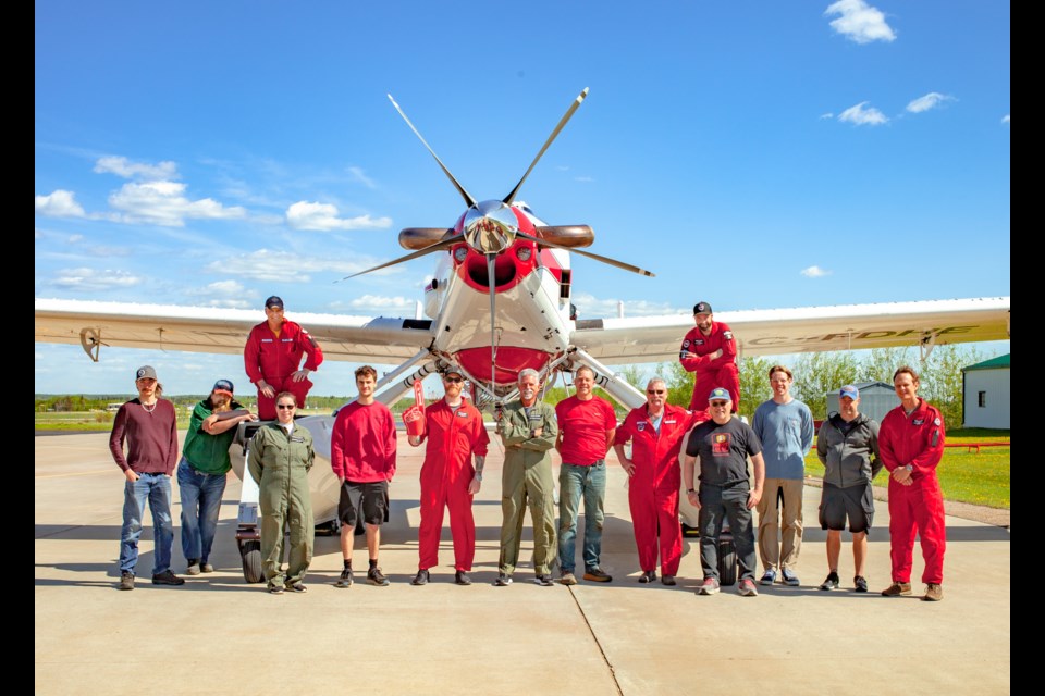 With the fire season in full swing, provincial wildfire and air tanker base staff are consistently preparing for the busy season with weekly practice sessions to mitigate any potential fire emergencies in the Lac La Biche Forest Area. On June 2, a fire advisory was put into effect for the area after humidity levels, wind speeds, very dry ground conditions and temperatures in the area which are expected to be hovering in the low to mid-20s until this week caused a concern.