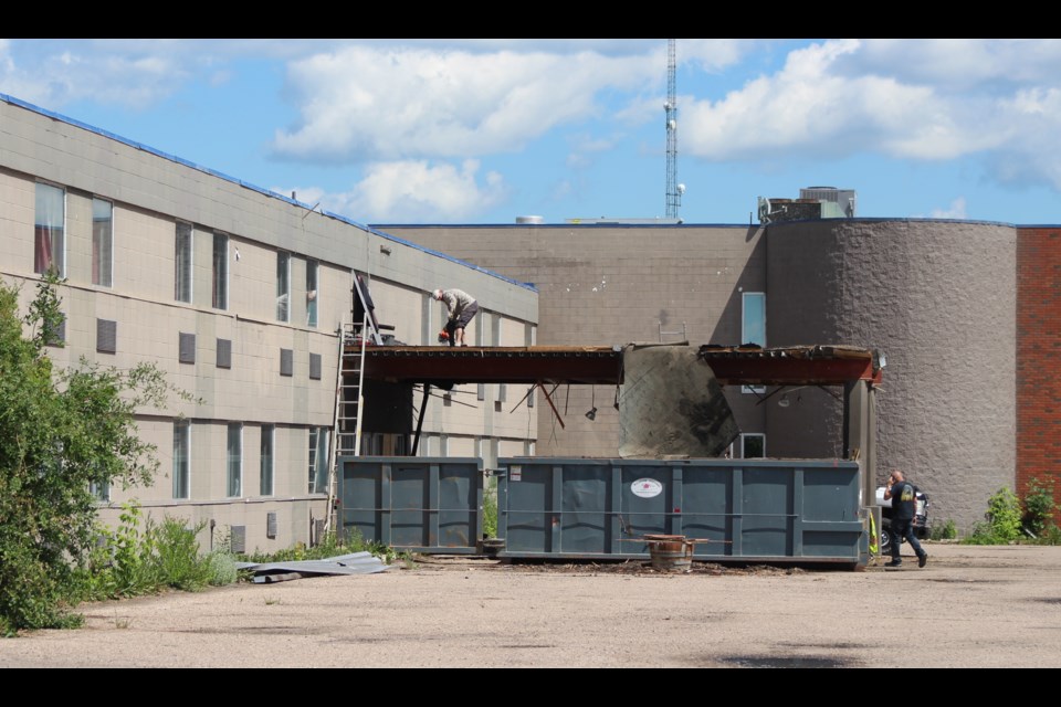 Construction is under way to transform a vacant building along the Town of Bonnyville's Main Street into an assisted living facility.