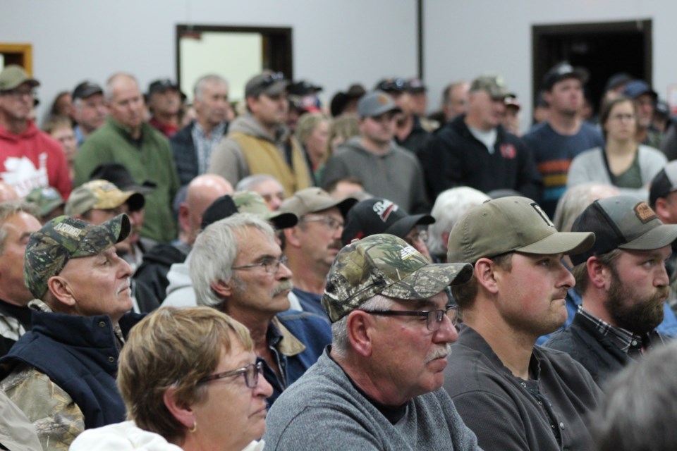 Over 500 residents filed into the Willow Prairie community hall on Oct. 20, to learn what they could about the proposed Métis Settlements Indigenous Protected and Conserved Areas (IPCA) initiative that would impact two large areas in northeast Alberta.