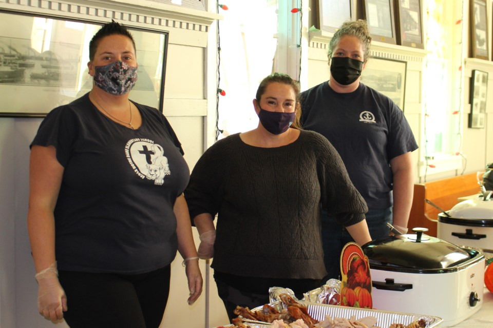 Volunteers dished up over 100 Thanksgiving meals at the Bonnyville Legion’s fourth annual Turkey Blast Challenge and Community Dinner.