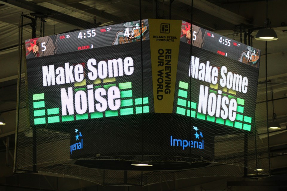 A new digital scoreboard installed above the RJ Lalonde Arena was officially unveiled on Nov. 7, adding big opportunities for the arena to host a wide variety of events.