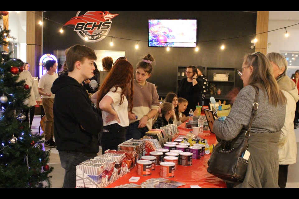 Community members strolled through Bonnyville Centralized High School's annual Fair Trade Market and Coffee House on Nov. 23.