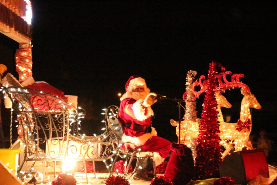Saint Nick took part in the Town of Bonnyville's 2021 Santa Claus Parade.