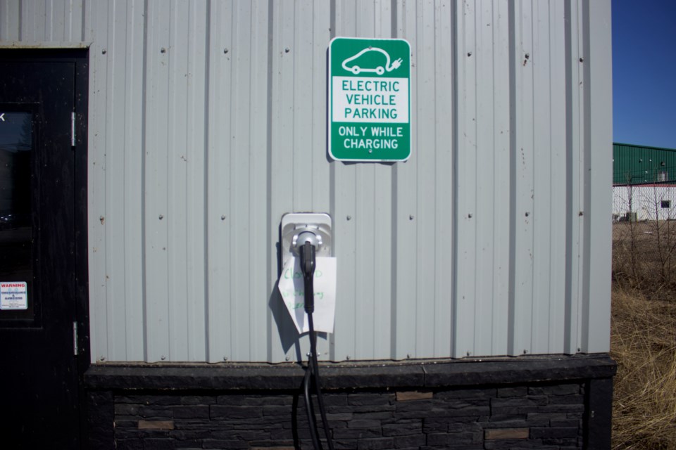 While Lac La Biche County is applying fort L3 EV stations currently, a L2 charger is located in the hamlet of Lac La Biche at the High Gears Touchless Car Wash along 99 Ave 99 ST. However, the unit is currently unavailable.