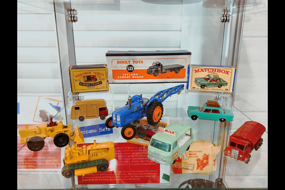 The brand new Remembering Classic Toys & Games exhibit at the Lac La Biche Museum opened on July 4. The new installation includes dozens of vintage toys and model cars from the 1950-60s as well as iconic games like the View-Master, Jack Sets, Slinkys and Lego from the same era.