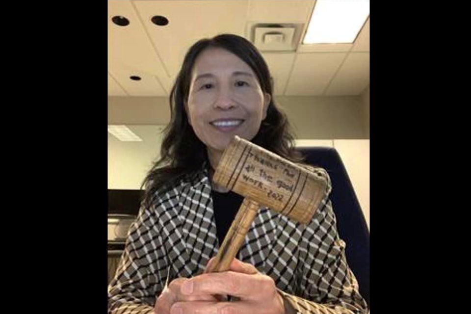 Dr. Theresa Tam, Chief Public Health Officer of Canada, got a surprise gift in the mail recently from Lac La Biche woodworker Marvin Fyten. Canda's top doctor received a personalized wooden mallet from Fyten as a thank you for all the hard work she has done throughout the COVID-19 pandemic.