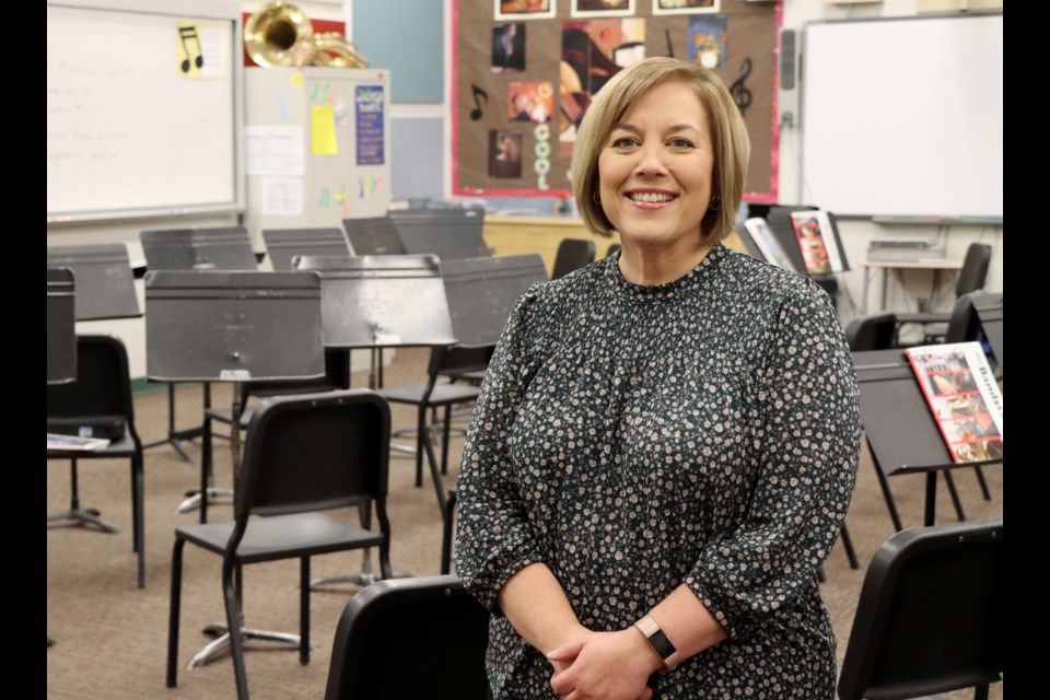 Meredith Keizer, music teacher and band conductor at Assumption School, is this year’s nominee for the Prime Minister’s Award for Teaching Excellence.