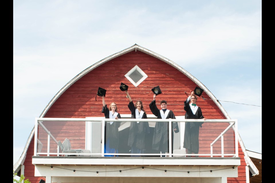 École des Beaux-Lacs celebrates their 2022 graduates at the Landry Lake Ranch on June 4.