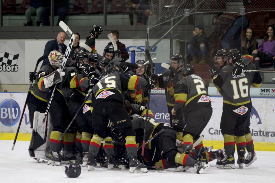 The Bonnyville Jr. A Pontiacs take the series against the Lloydminster Bobcats in game six. The Pontiacs will move on to the second round of playoffs.