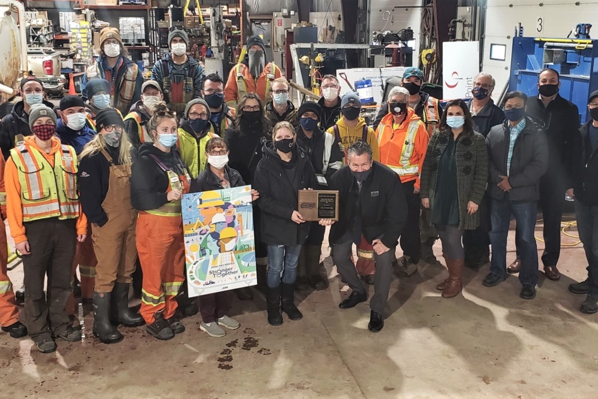 Cold Lake public works crew receives national recognition